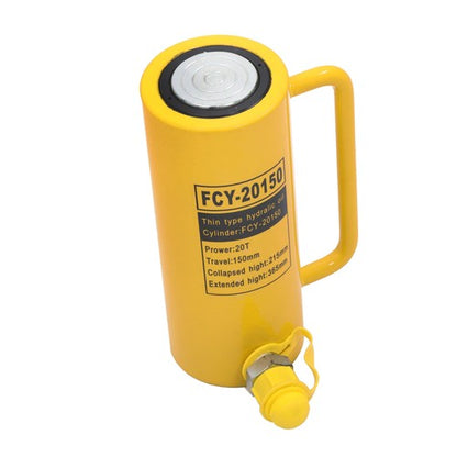 20 Ton Hydraulic Cylinder Ram Single Acting 6 Inch Stroke Lifting Jack Ram