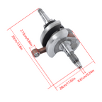 Crankshaft Assy For HiSun 750 HS 750 1220A-007H-0000,12200-007G00-0200 UTV 1:7