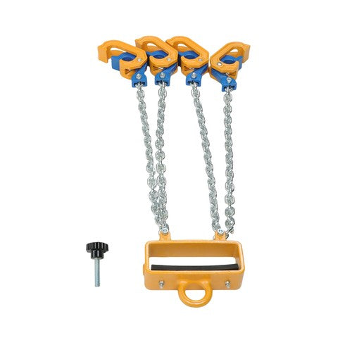 Chain Drum Lifter 4400 lbs Loading Capacity for 55 Gallon Drums Forklift Hoist