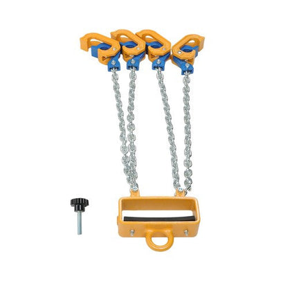 Chain Drum Lifter 4400 lbs Loading Capacity for 55 Gallon Drums Forklift Hoist