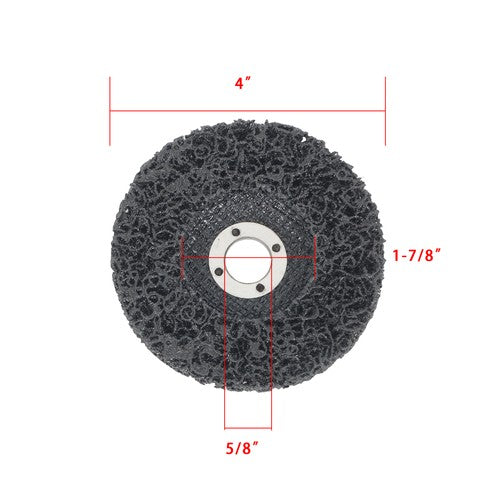 Diamond Grinding Discs for Metal and Wood 12 Pack: 4 x 5/8"  (6 Black, 6 Purple)