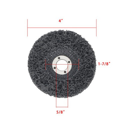 Diamond Grinding Discs for Metal and Wood 12 Pack: 4 x 5/8"  (6 Black, 6 Purple)