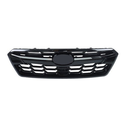 Plastic Front Upper Grille Grill w/Chrome Molding For Subaru Crosstrek 2018-2020