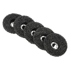 10 PCS 4-1/2" x 7/8" Black Diamond Grinding Discs Strip Discs for Angle Grinder