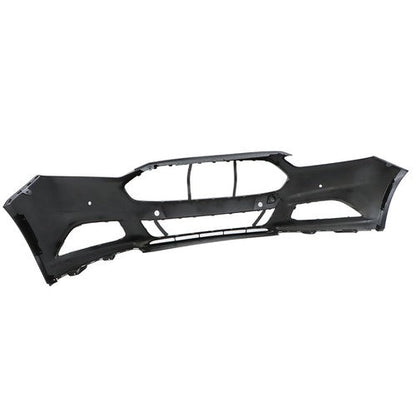 Grille + Front Bumper Combo Plastic Primered For 2013 2014 2015 2016 Ford Fusion