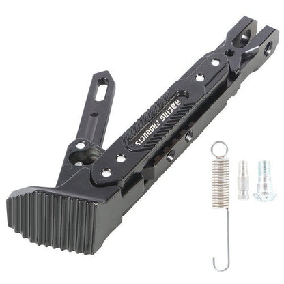 Motorcycle CNC Aluminum Alloy Kickstand Foot Side Support Kick Stand Adjustable