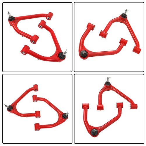 Fit For Chevrolet GMC 1500 2007-2018 Tubular Red 2-4' Lift Upper Control Arms