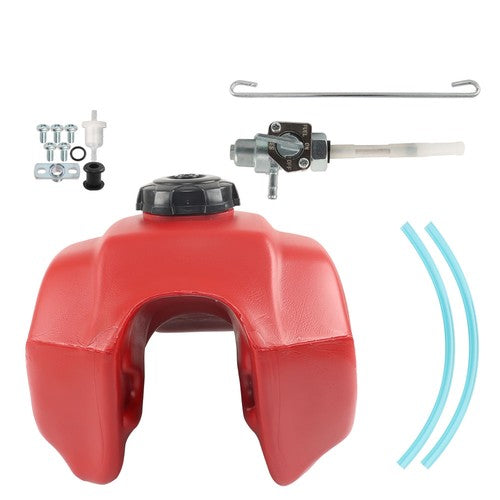 ATC250SX ATC 250SX 1985 1986 1987 For Honda Plastic Fuel Tank & Gas Cap Red