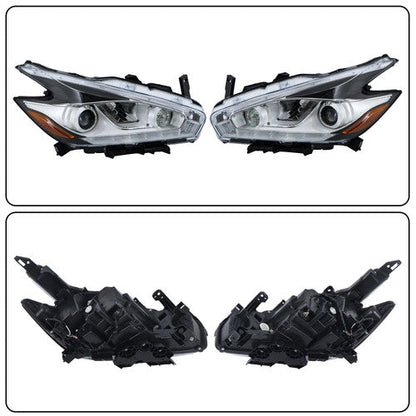 Left+Right LED W/DRL For Nissan Murano 2015-2018 Headlamps Headlights Assembly