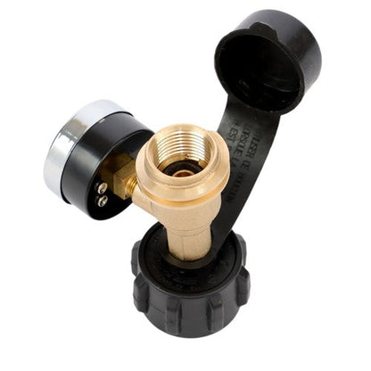 4-PCS QCC1 Inflation Joint Gas Tank Copper Converter Head POL Joint Propane