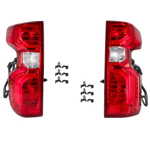 Left Headlight Halogen For Chevy Silverado 1500 2019-21 Tail Lights Left+Right