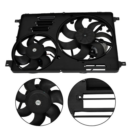 Engine Radiator Cooling Fan Assembly 306686296 For Volvo XC70 2008-15 VO3115116