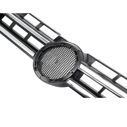 Front Bumper Upper Grille Grill w/ Chrome Trim for 2011-2014 for VW Touareg
