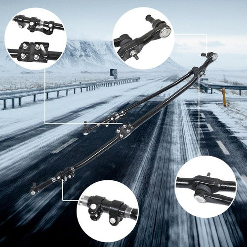 Fit For Dodge Ram 1500 2500 3500 Steering Linkage Drag Link Tie Rod Upgrade Kit