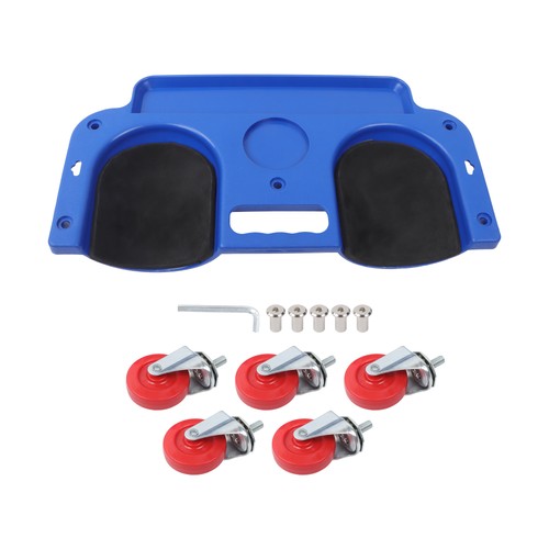 Universal Rolling Knee Creeper Pad Foam Padded with Tool Tray & 5 Swivel Wheels