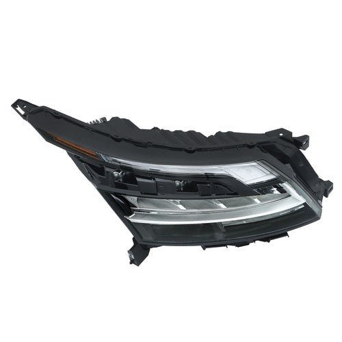 LED Headlight Passenger Right Side For Nissan Pathfinder 2022-2023 Chrome Bezel