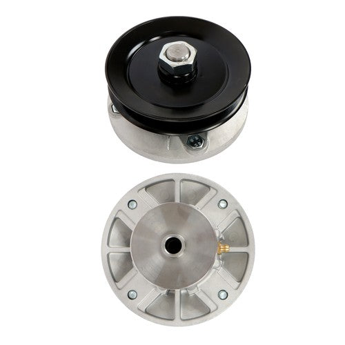 2Pcs Lawn Mower Spindle Assembly For John Deere AM108925 AM107590 38" Deck
