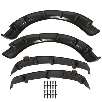 For EZGO RXV Gas And Electric Golf Cart 2008-2015 Fender Flares Front And Rear