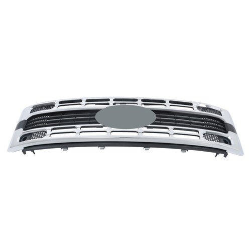 New Plastic Front Upper Bumper Grille Chrome Trim For Ford F250 XL/XLT 2023-2024