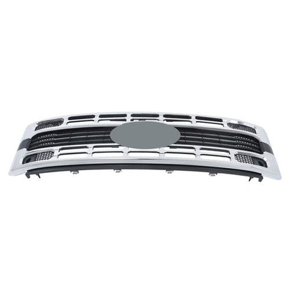 New Plastic Front Upper Bumper Grille Chrome Trim For Ford F250 XL/XLT 2023-2024
