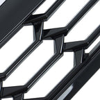 Plastic Front Upper Grille Grill w/Chrome Molding For Subaru Crosstrek 2018-2020