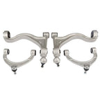 Fit For 2010-2013 Porsche Panamera 4PCS Aluminum Front Upper Lower Control Arms