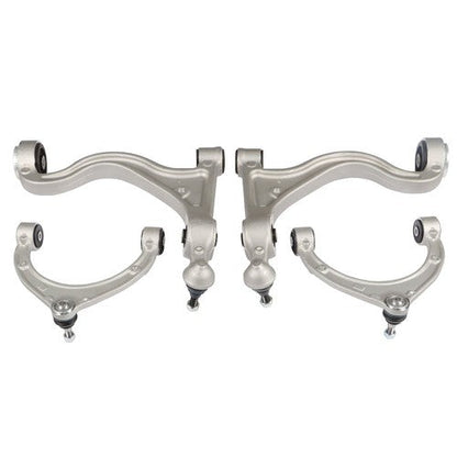 Fit For 2010-2013 Porsche Panamera 4PCS Aluminum Front Upper Lower Control Arms