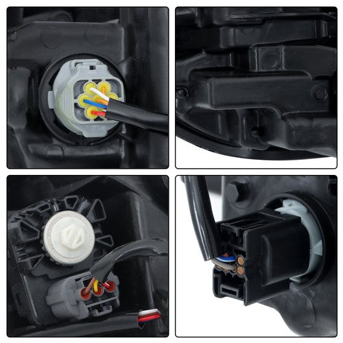 Headlamps Headlights Assembly For 2022-24 Mazda CX-5 Left+Right Non-AFS&LED DRL