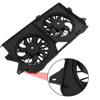 Fit For Dodge Caravan 2005 2006-2007 4677695AA Radiator Cooling Dual Fan 620042