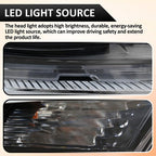 Fit 2022 2023 Toyota RAV4 XLE Halogen Headlight W/ LED DRL Left Driver Side