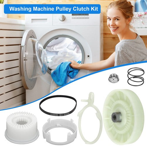 W10721967 W10006356 Washer Pulley Clutch Kit for Whirlpool AP4514410 Kit