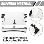 Clear Windshield Flip for Polaris RZR 800 570 RZR XP 900 XP 4 800 900 11-14