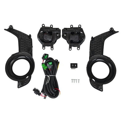 Fog Lamps Lights Bezel Wire Switch Kits for Toyota 4Runner TRD SR5 2014 2021