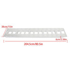 2Pcs Aluminum 80"������������������15" Ramps 6000 LBS Hook End Knife For Truck Car Auto Trailer