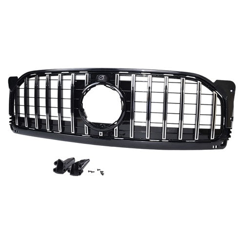 For Mercedes X247 W247 GLB GLB250 2020-2023 Chrome GT Style Grill Front Grille