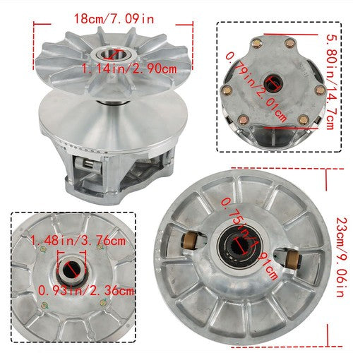 NEW EBS PRIMARY & SECONDARY CLUTCH for Polaris Ranger 500 1998-2013 USA