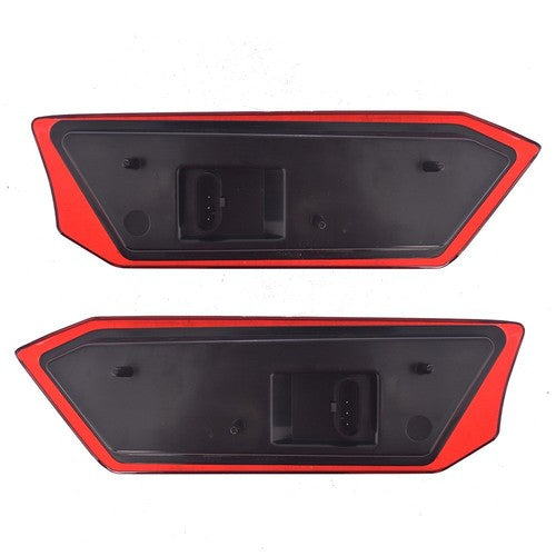 Nice Red LED Tail lights For Polaris RZR 1000 Tubro Pair XP 900 900s Platics USA