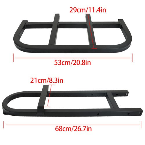 Rear Seat Bag Holder Universal Attachment Set Golf Cart For Club Car EZGo Yamaha