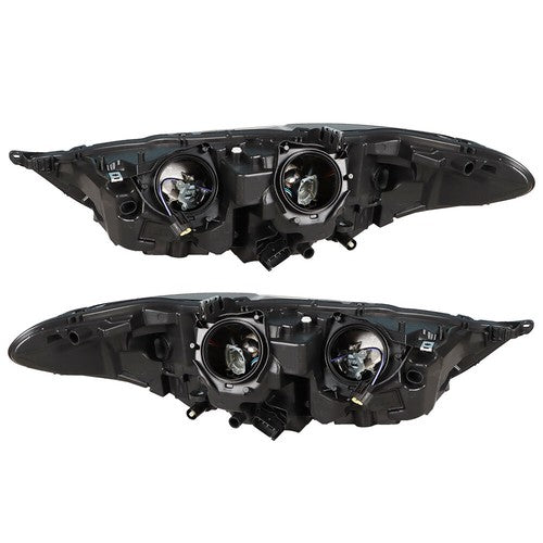 Headlight Fit For Ford Fusion 2017-2019 Headlamps Driver + Passenger Side Pair