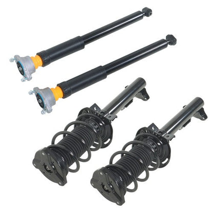4PCS Front Complete Struts Rear Shocks For Mercedes E350 2010-2014 RWD 501798019
