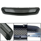 Black Mesh ABS Front Hood Grille Grill for 1996-1998 for Honda Civic EJ JDM