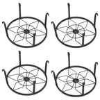 3/4 Pack 9 Inch Metal Plant Stands For Indoor & Outdoor Planters Stand