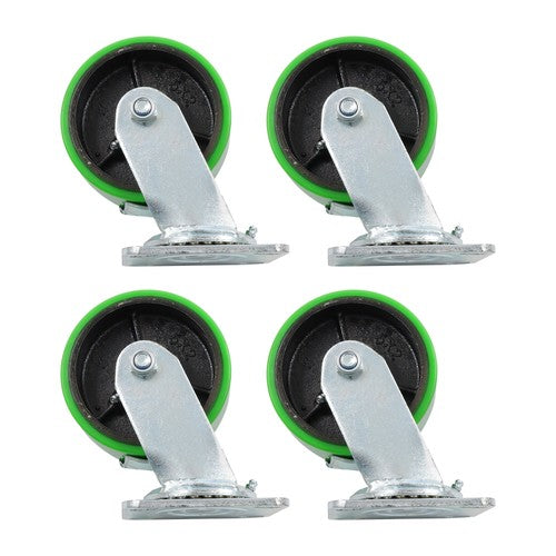 4 wheels 5 Inch Caster Wheels Heavy Duty,Capacity 4000LB