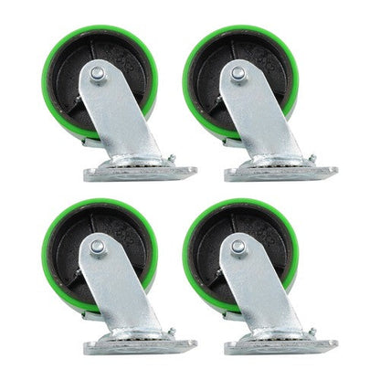 4 wheels 5 Inch Caster Wheels Heavy Duty,Capacity 4000LB