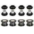 Top & Bottom All 4 Shocks Bushing Bearing Kit For Arctic Cat 400 454 500 650 4X4