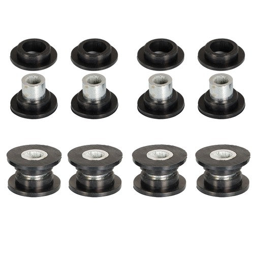 Top & Bottom All 4 Shocks Bushing Bearing Kit For Arctic Cat 400 454 500 650 4X4