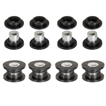 Top & Bottom All 4 Shocks Bushing Bearing Kit For Arctic Cat 400 454 500 650 4X4