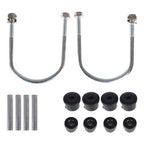 Heavy Duty Rear 2 Leaf Spring Kit With Bushing & Sleeves For EZGO RXV Golf Cart