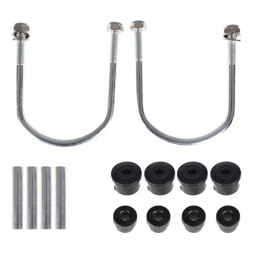 Heavy Duty Rear 2 Leaf Spring Kit With Bushing & Sleeves For EZGO RXV Golf Cart