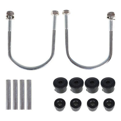 Heavy Duty Rear 2 Leaf Spring Kit With Bushing & Sleeves For EZGO RXV Golf Cart